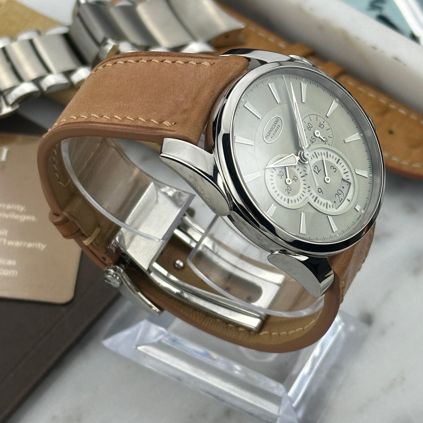 2023 Parmigiani Fleurier 2023 Tonda Metrographe Green | PFC274-0005600-B33002 | Full Set, Boutique Exclusive