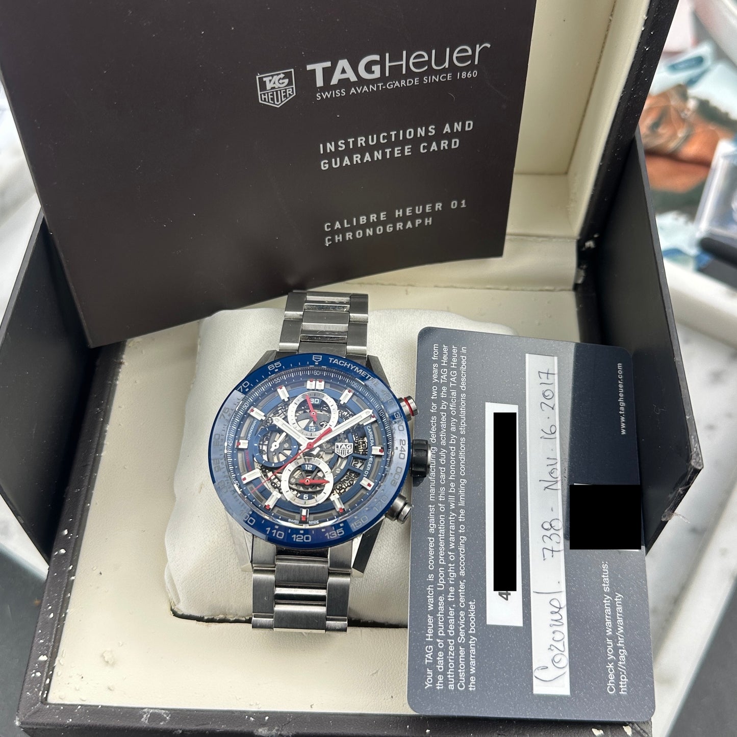 2017 TAG Heuer Carrera | CAR201T.BA0766 | Full Set