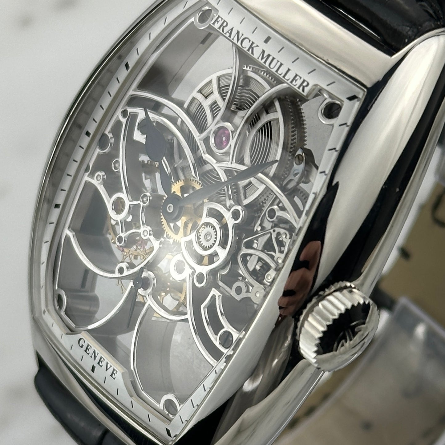 Franck Muller Cintrée Curvex 7 Day Skeleton | 8880 B S6 SQT