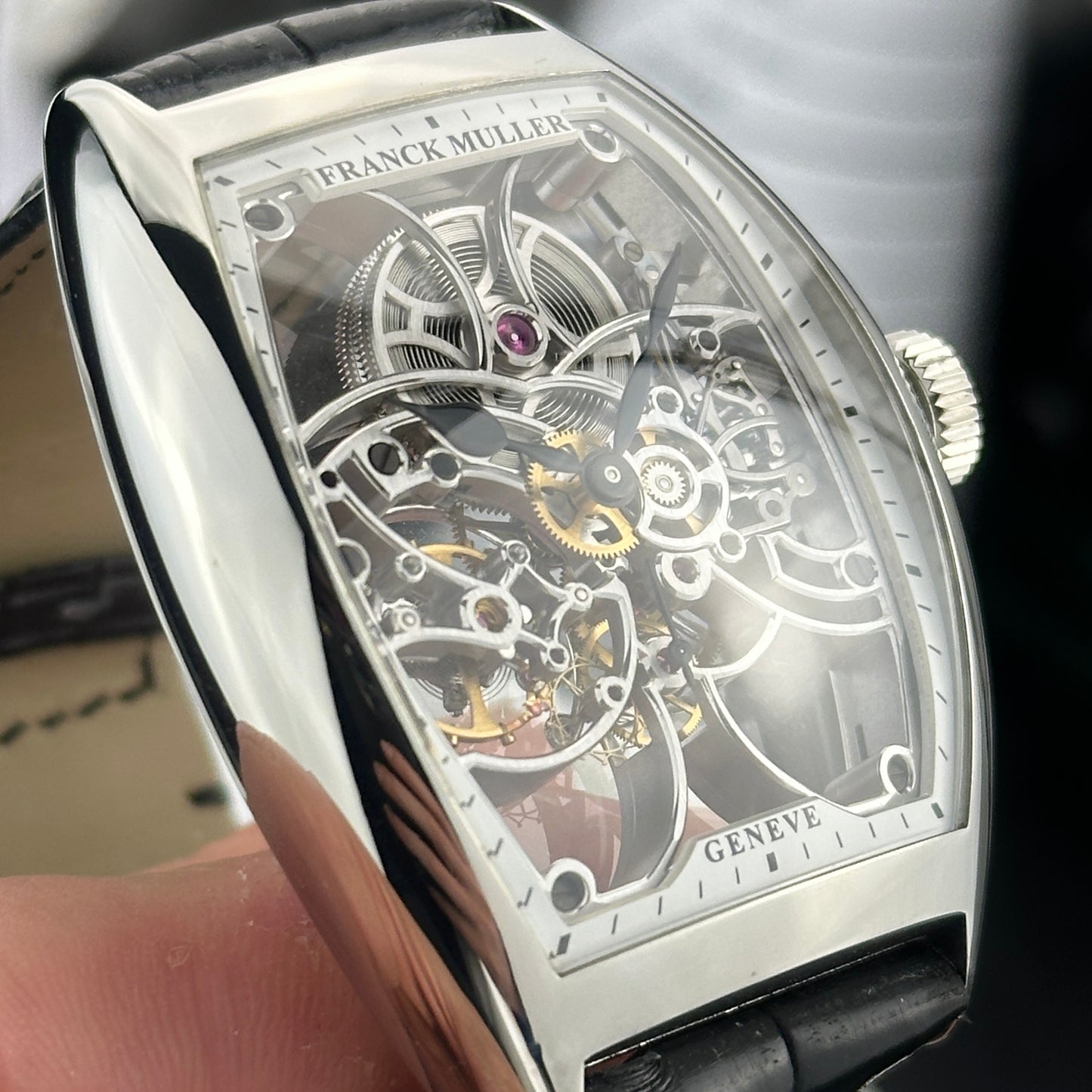 Franck Muller Cintrée Curvex 7 Day Skeleton | 8880 B S6 SQT