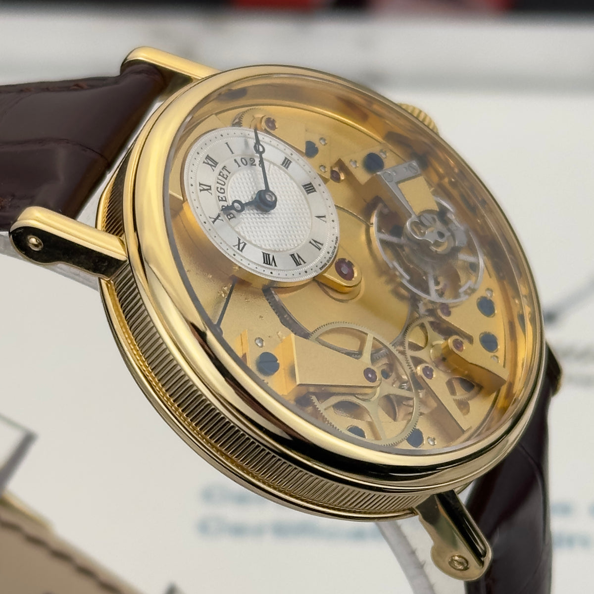 2015 Breguet Tradition Automatic Retrograde Seconds | 7037BA/11/9V6 | Box & Papers