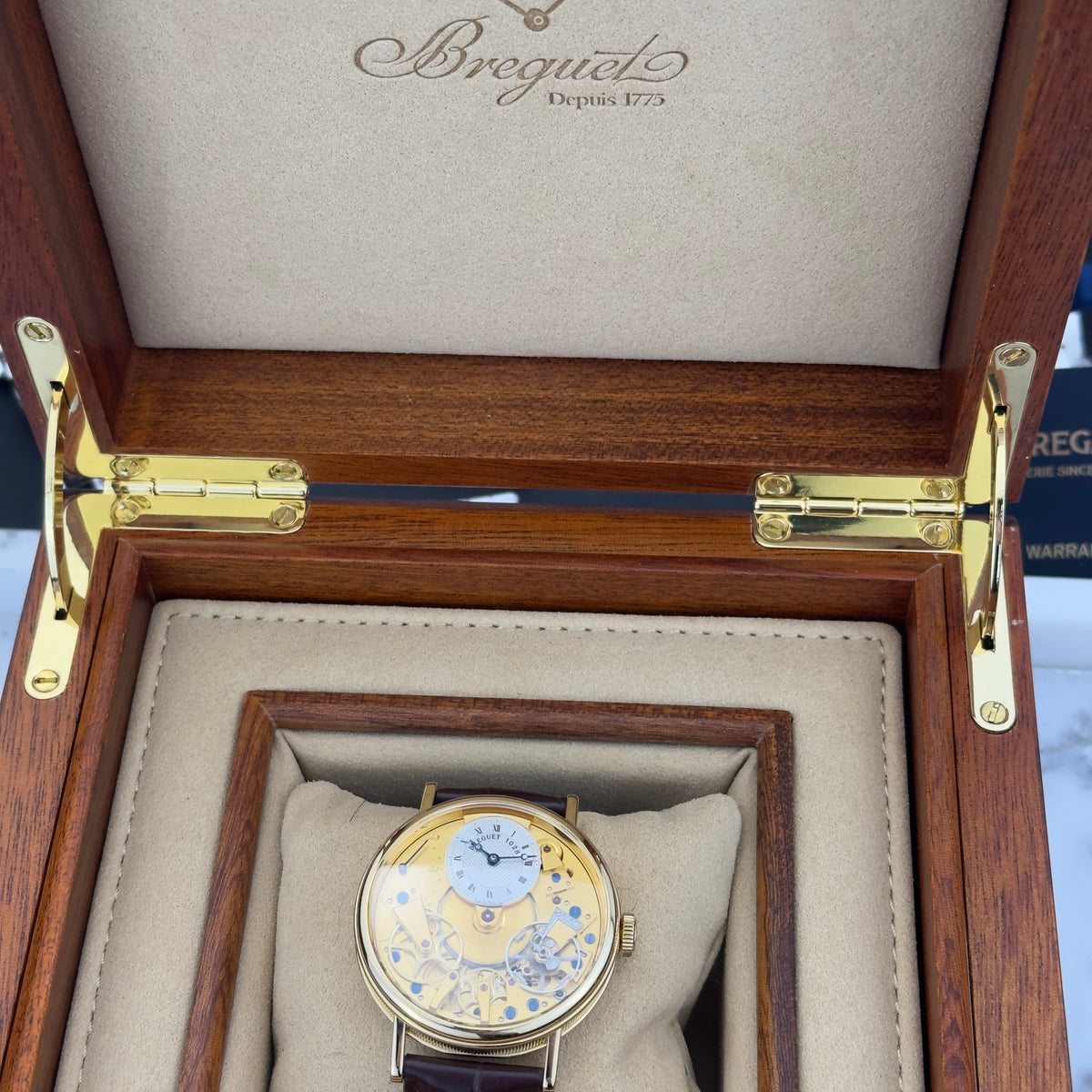2015 Breguet Tradition Automatic Retrograde Seconds | 7037BA/11/9V6 | Box & Papers