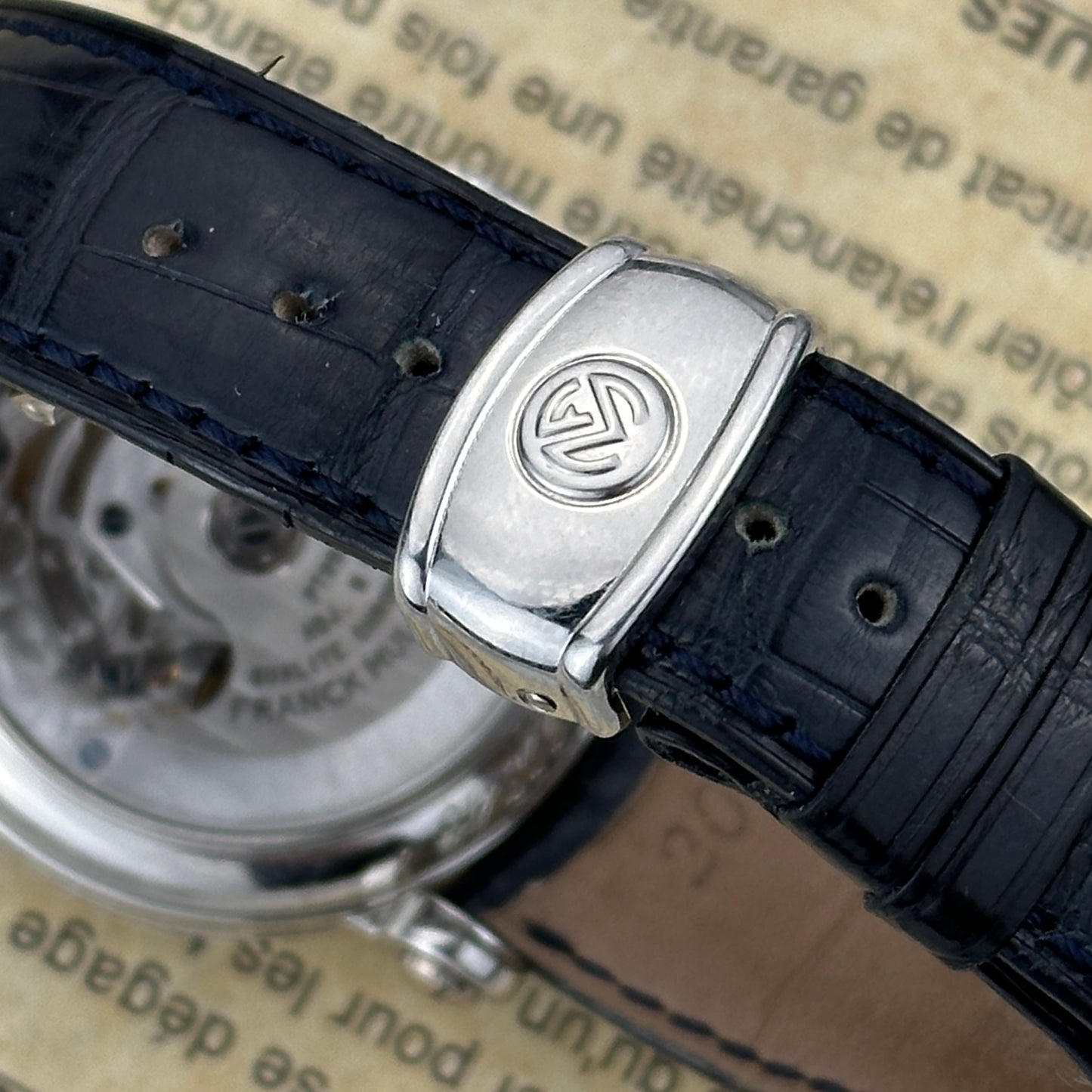 2004 Franck Muller Platinum Chronograph | 7000 CC S45 | Box and Papers