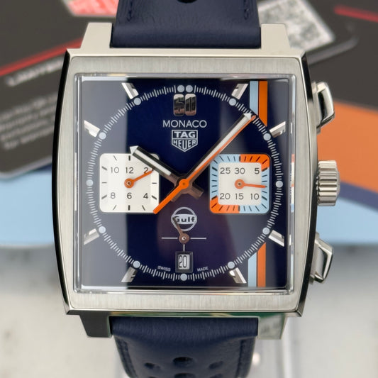 2026 TAG Heuer Monaco Gulf | CBL2115.FC6494 | Full set