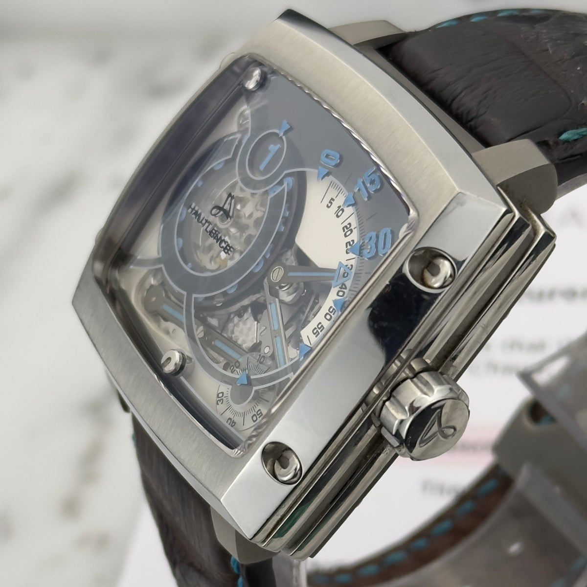 C. 2012 Hautlence Avant-Garde Jump Hour Retrograde | HLRS 02 | Box & Papers