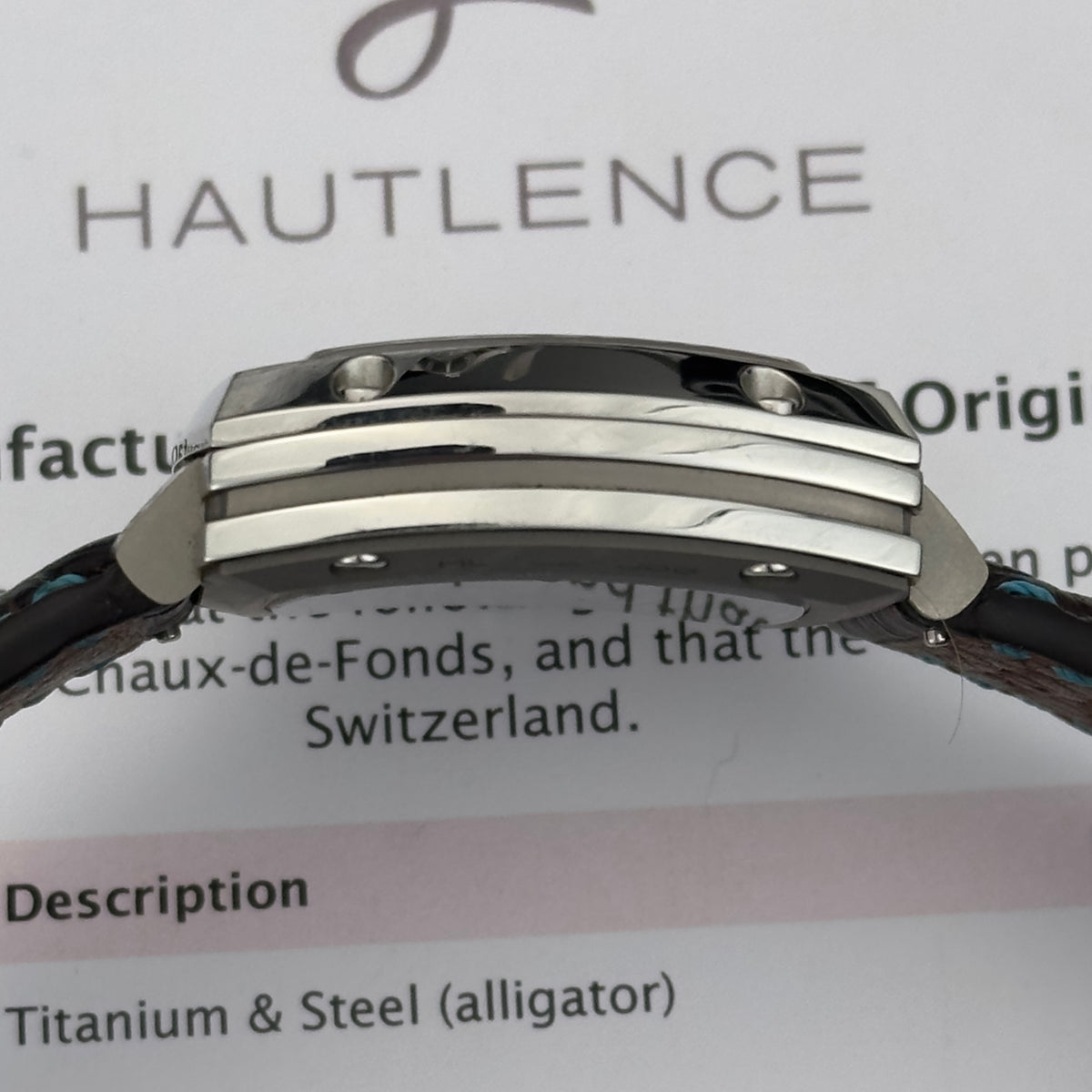 C. 2012 Hautlence Avant-Garde Jump Hour Retrograde | HLRS 02 | Box & Papers