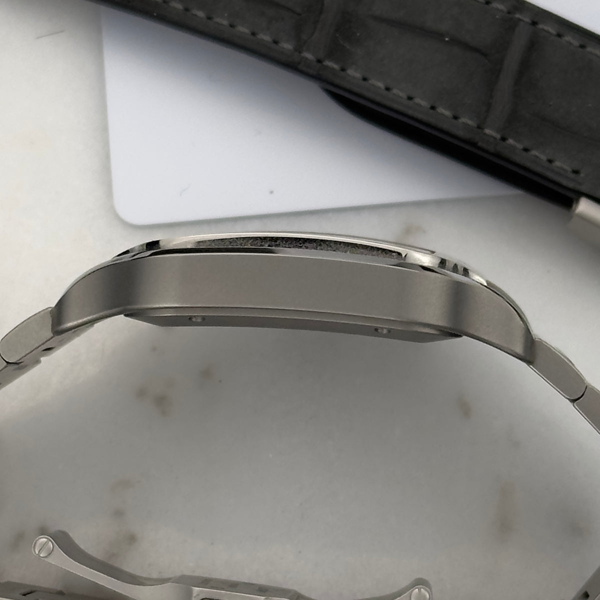 2026 Cartier Santos de Cartier Large Titanium | WSSA0089 | Box & Papers