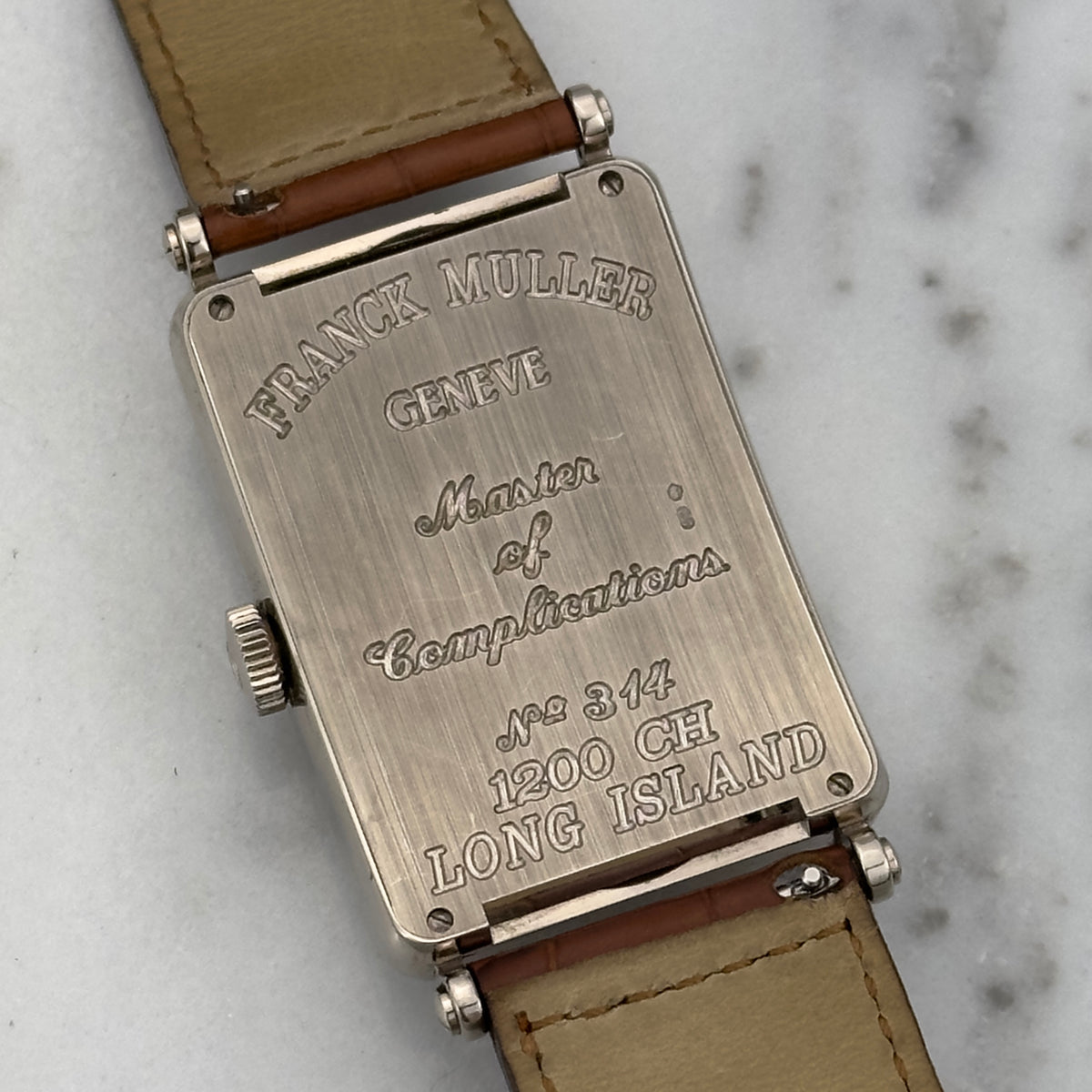 Franck Muller Long Island Crazy Hours White Gold | 1200 CH