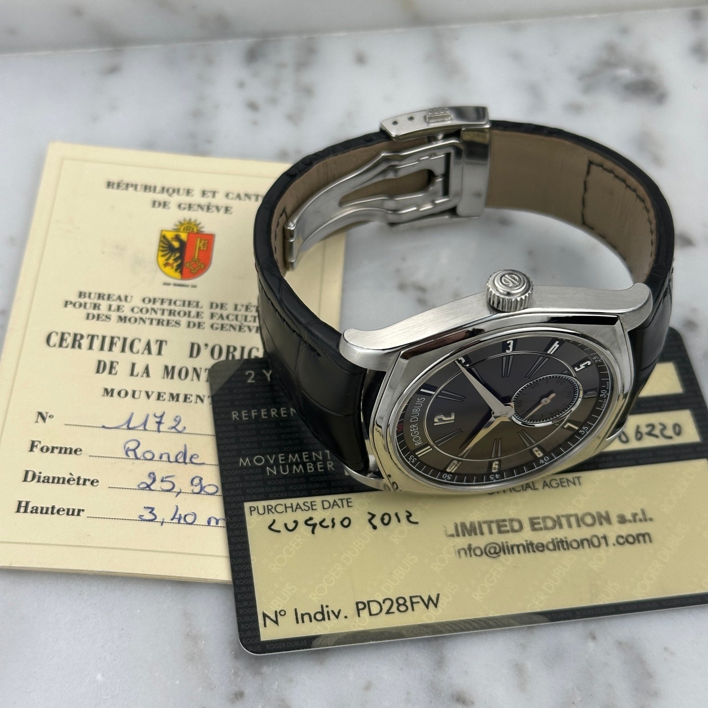 2012 Roger Dubuis Monegasque | MG42-821-90-00/0ER01/B | With Papers