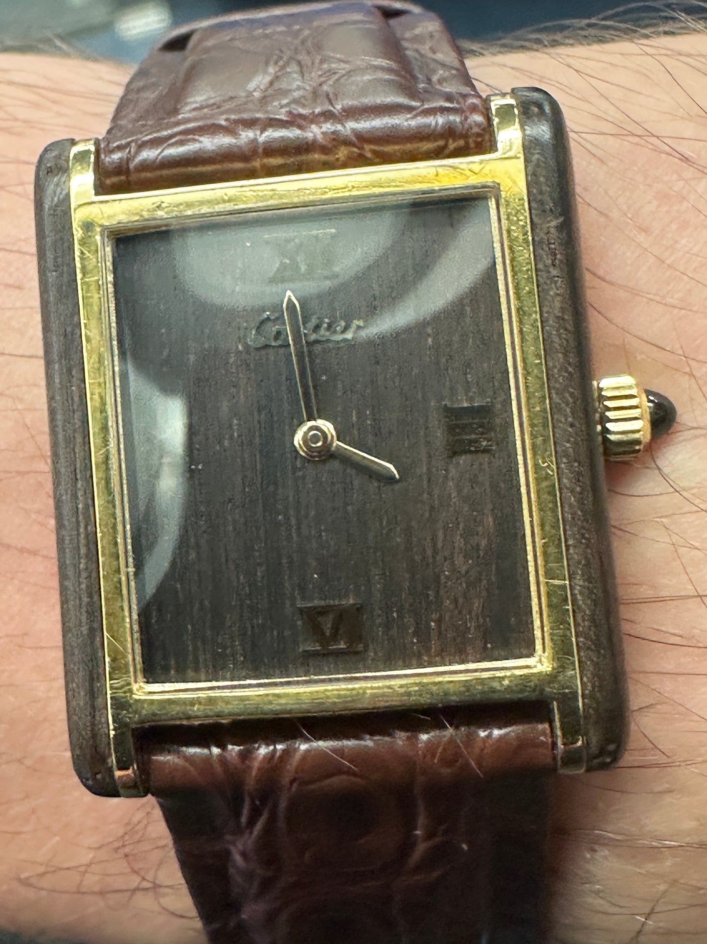 1976 Cartier Tank La Nature Palisandre De Rio, ref 20611