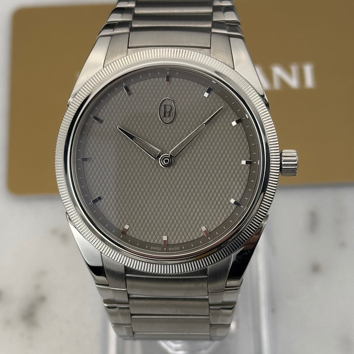 2025 Parmigiani Fleurier Tonda PF Automatic 36 Silver Sand | PFC804-1020001-100182 | Full Set
