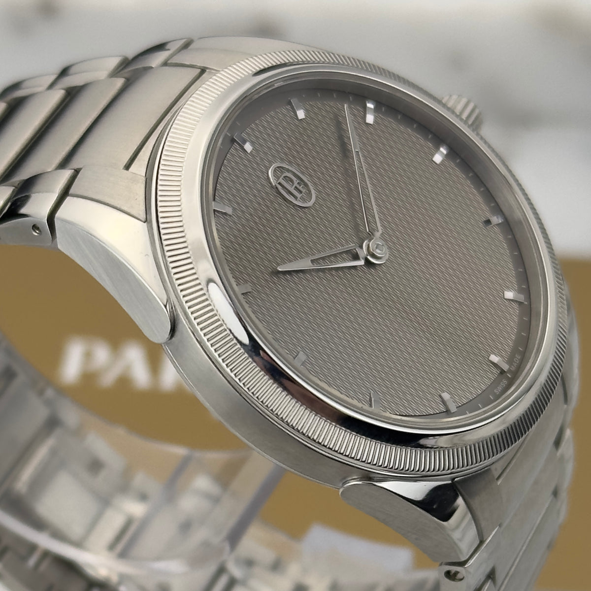 2025 Parmigiani Fleurier Tonda PF Automatic 36 Silver Sand | PFC804-1020001-100182 | Full Set