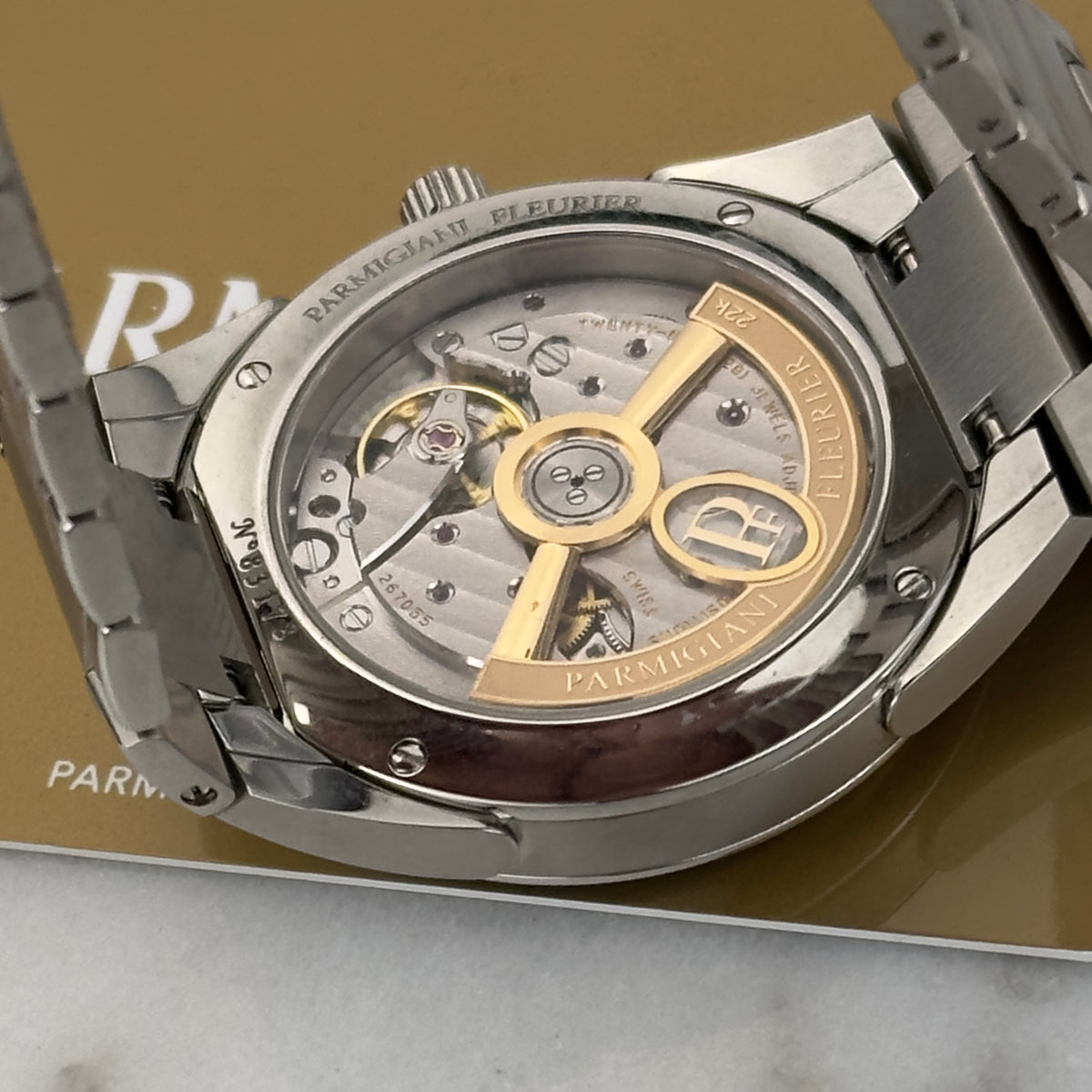 2025 Parmigiani Fleurier Tonda PF Automatic 36 Silver Sand | PFC804-1020001-100182 | Full Set