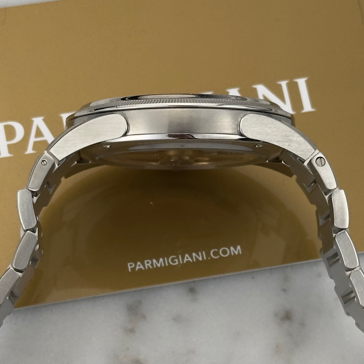 2025 Parmigiani Fleurier Tonda PF Automatic 36 Silver Sand | PFC804-1020001-100182 | Full Set