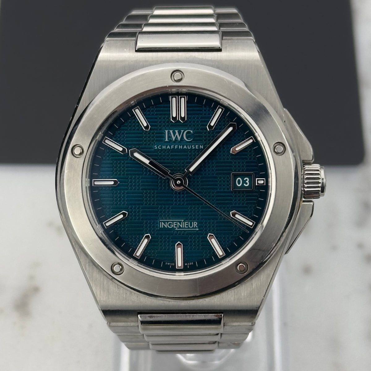 IWC Ingenieur Aqua Dial | IW328903 | Box & Papers