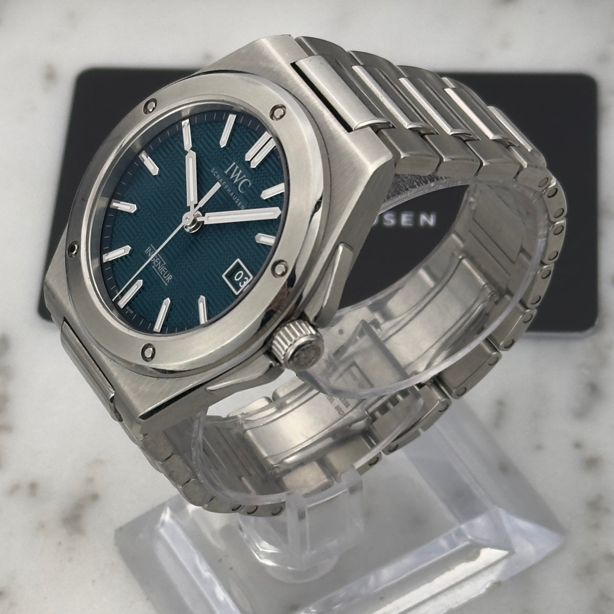 IWC Ingenieur Aqua Dial | IW328903 | Box & Papers