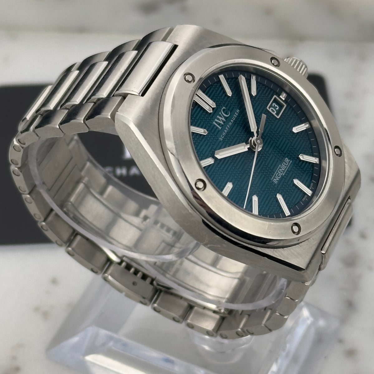 IWC Ingenieur Aqua Dial | IW328903 | Box & Papers