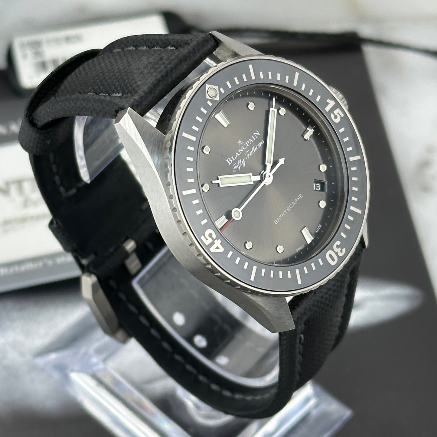 2019 Blancpain Fifty Fathoms Bathyscaphe | 5100B-1110-B52A | Full Set