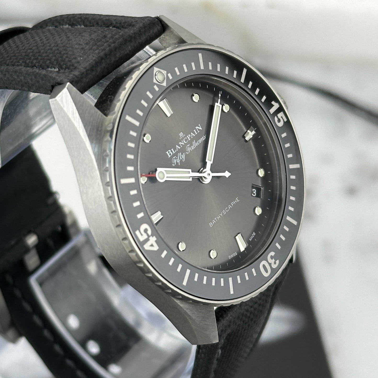 2019 Blancpain Fifty Fathoms Bathyscaphe | 5100B-1110-B52A | Full Set