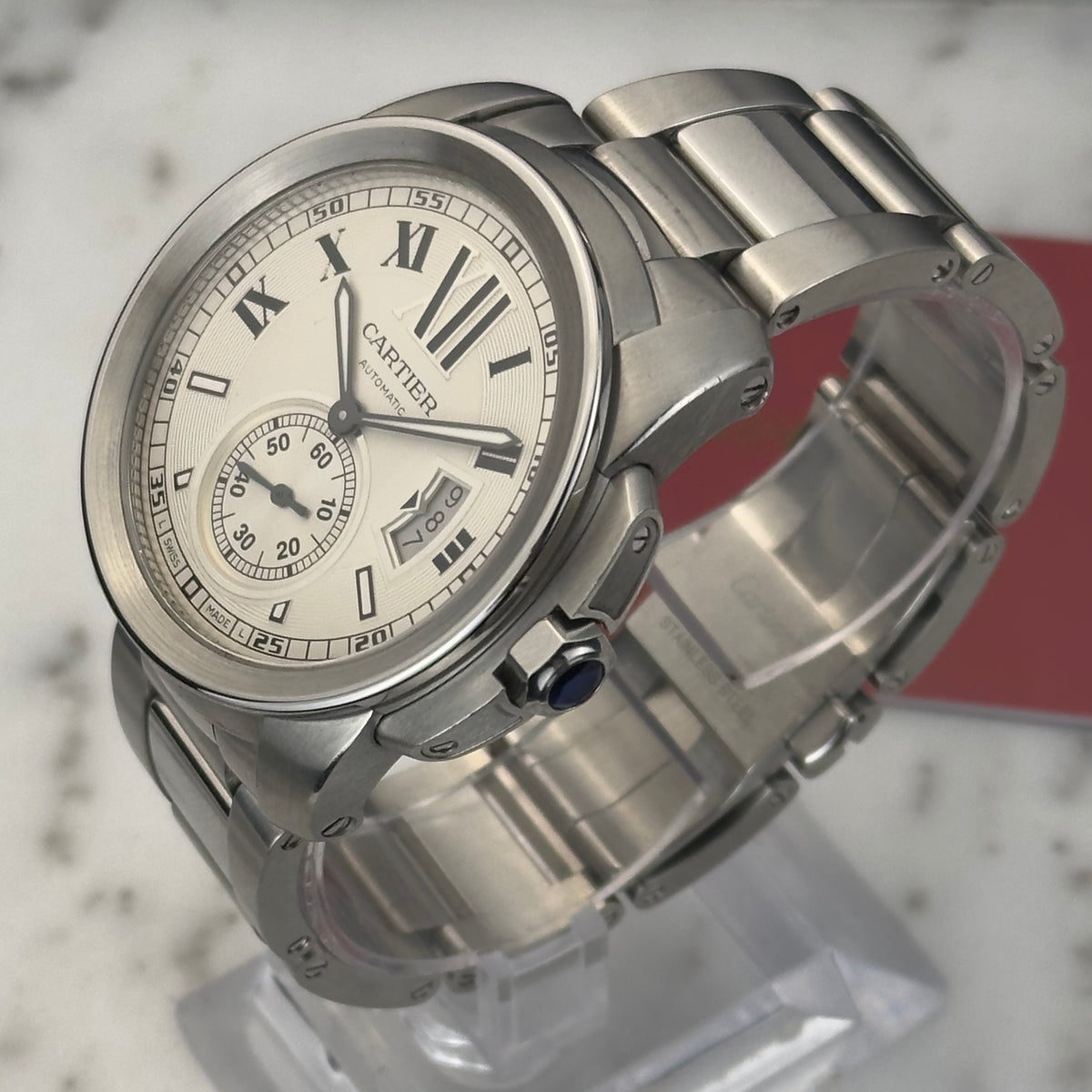 2017 Cartier Calibre de Cartier 3389 | W7100015 | Papers