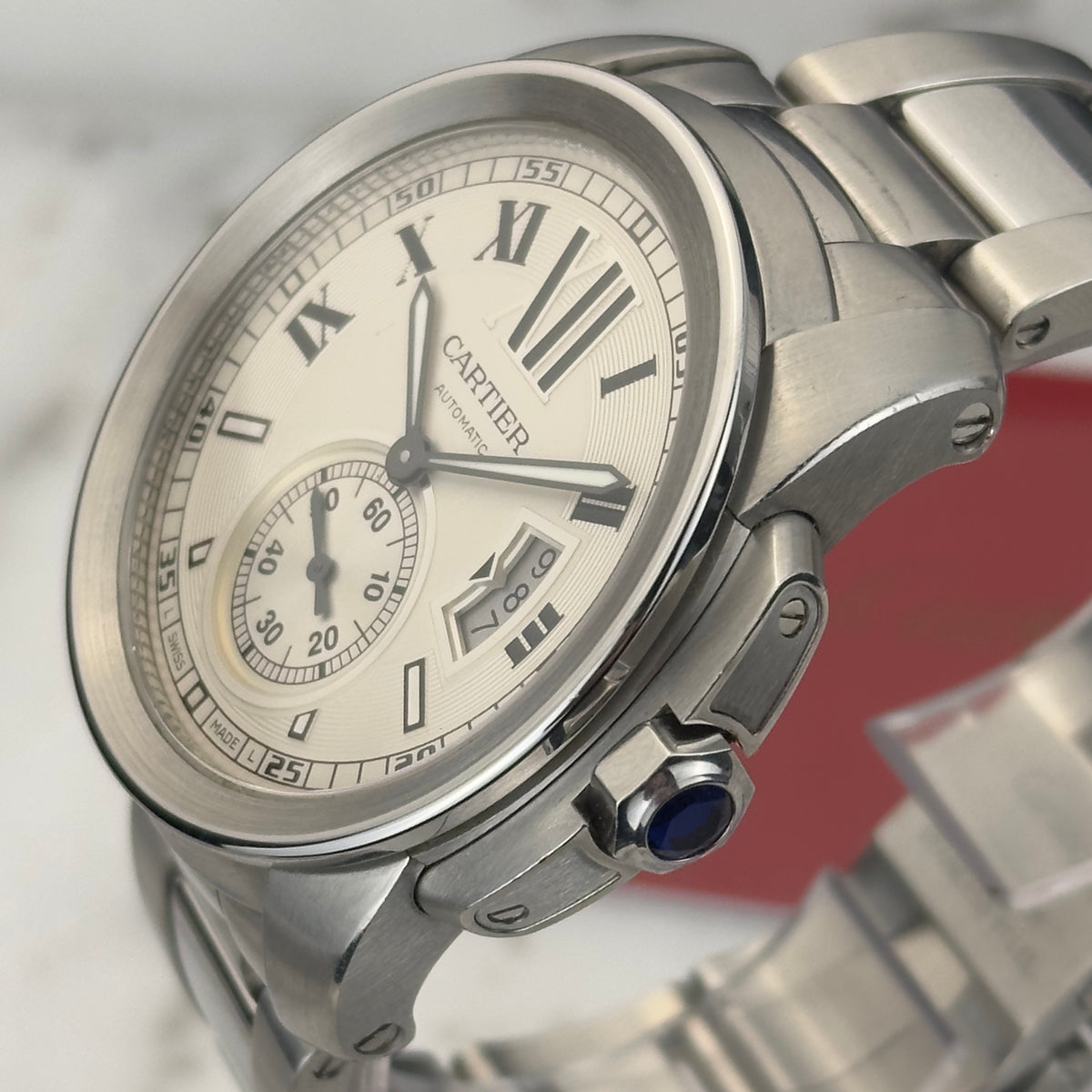 2017 Cartier Calibre de Cartier 3389 | W7100015 | Papers