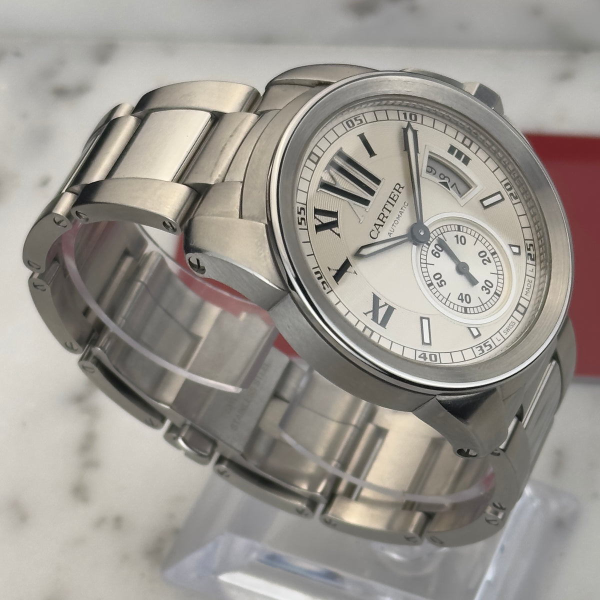 2017 Cartier Calibre de Cartier 3389 | W7100015 | Papers