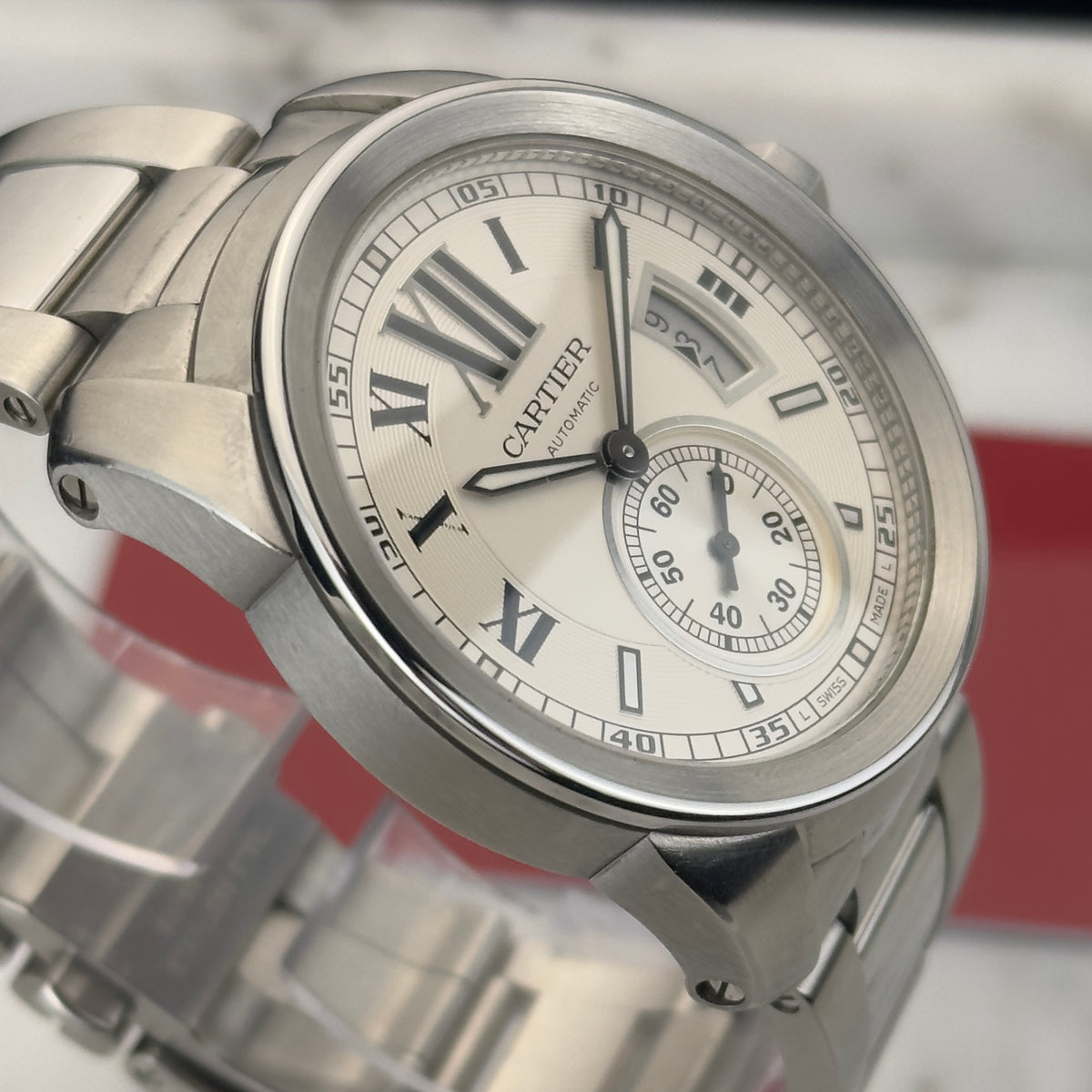 2017 Cartier Calibre de Cartier 3389 | W7100015 | Papers