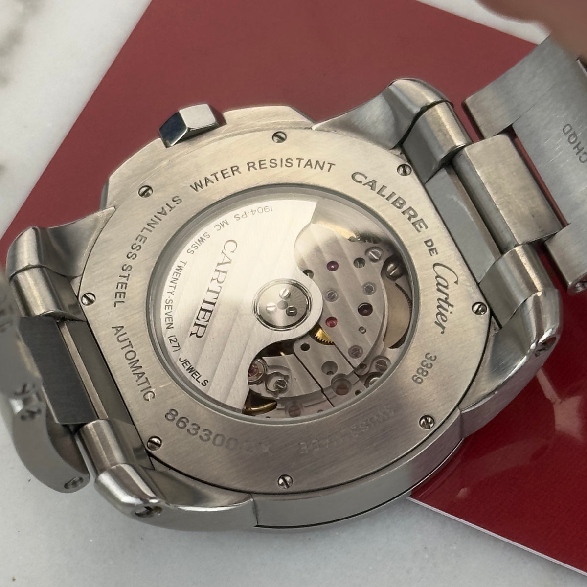 2017 Cartier Calibre de Cartier 3389 | W7100015 | Papers