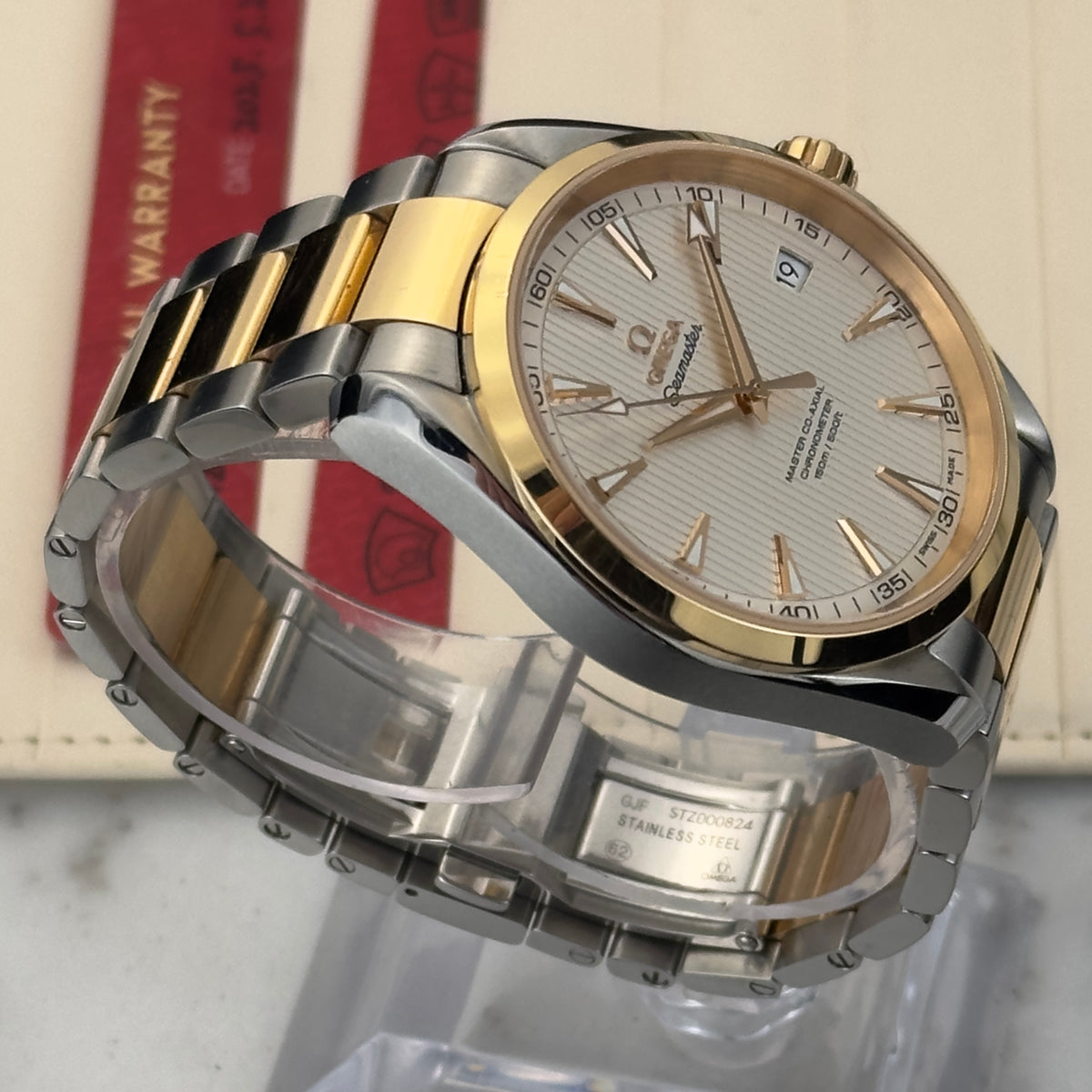 Omega Seamaster Aqua Terra 150M Master Co-Axial Steel/Gold | 231.20.39.21.02.002 | Papers