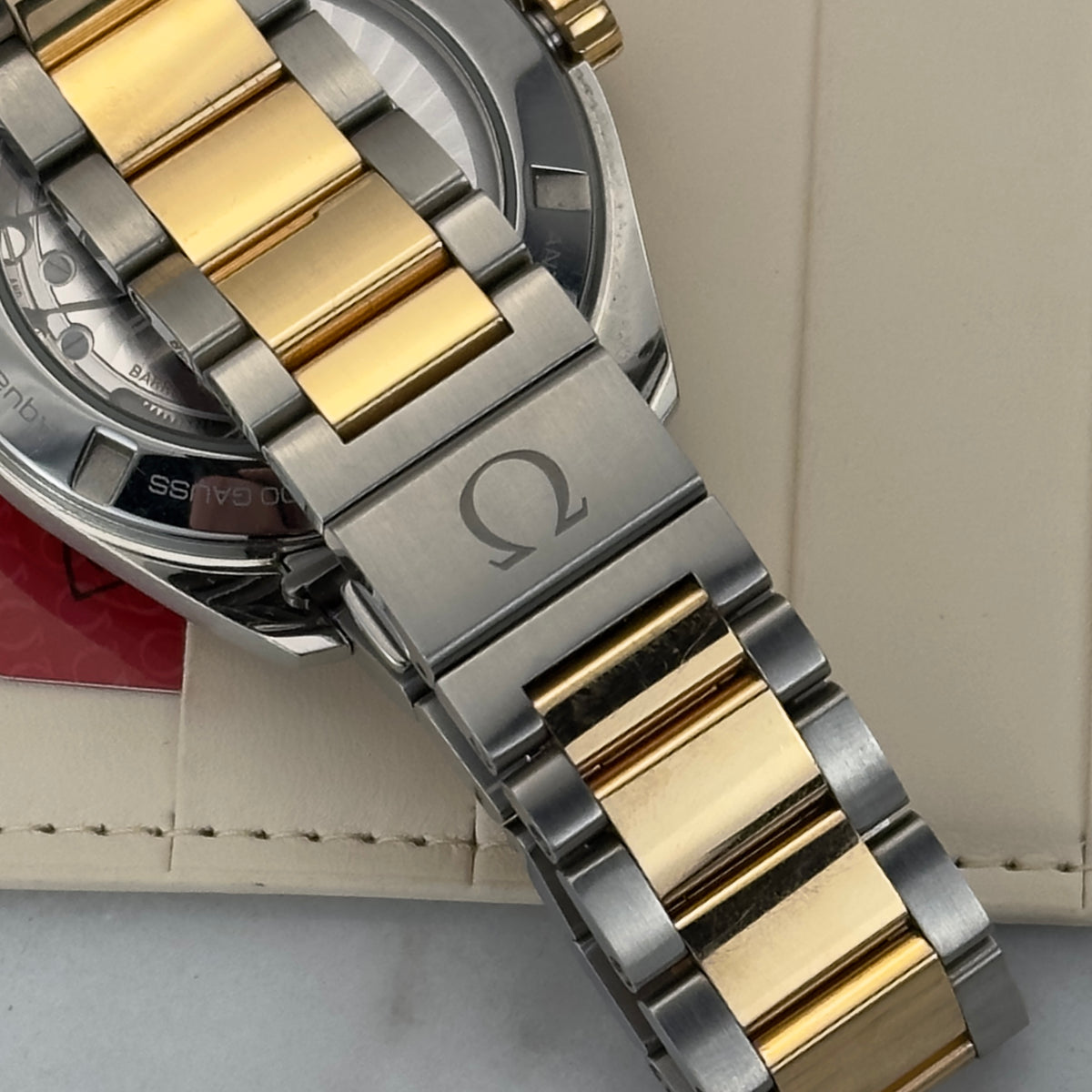 Omega Seamaster Aqua Terra 150M Master Co-Axial Steel/Gold | 231.20.39.21.02.002 | Papers