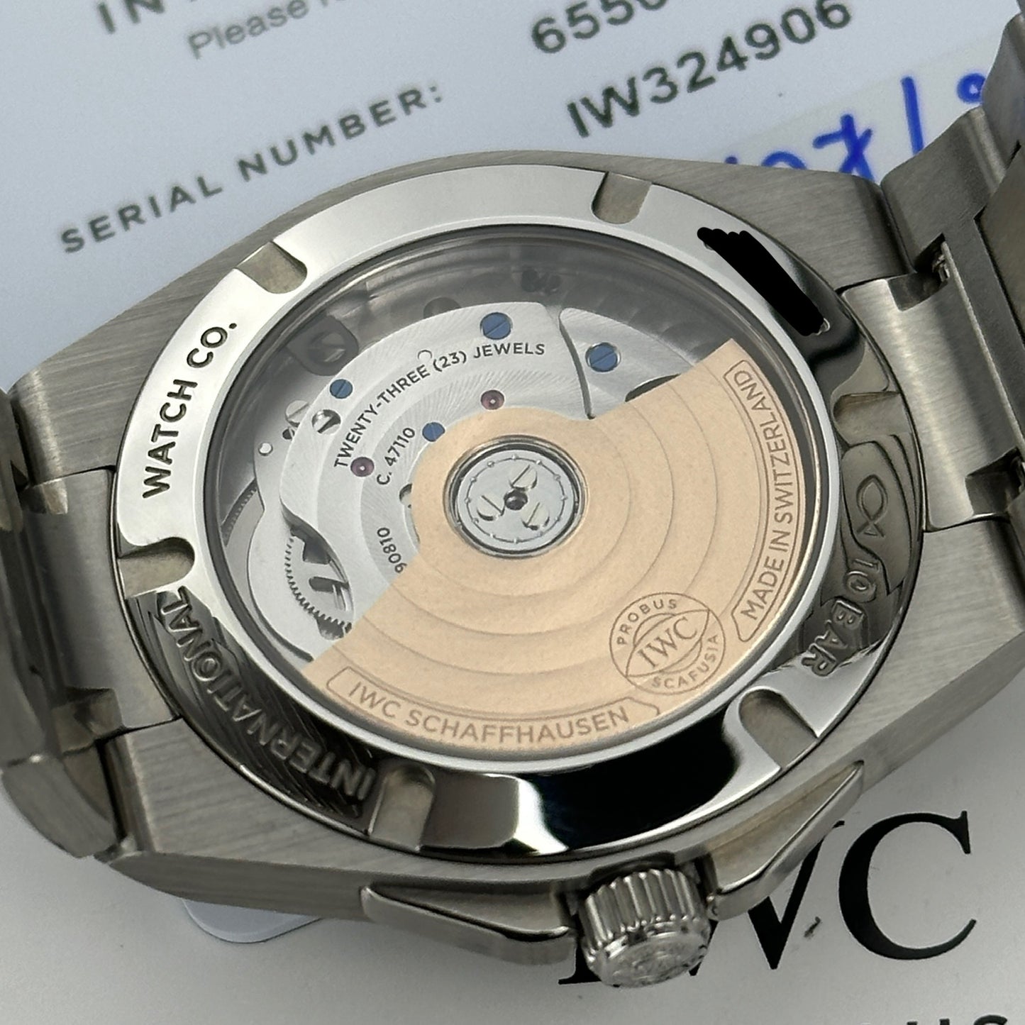 2025 IWC Ingenieur Black Dial 35 | IW324906 | Full Set