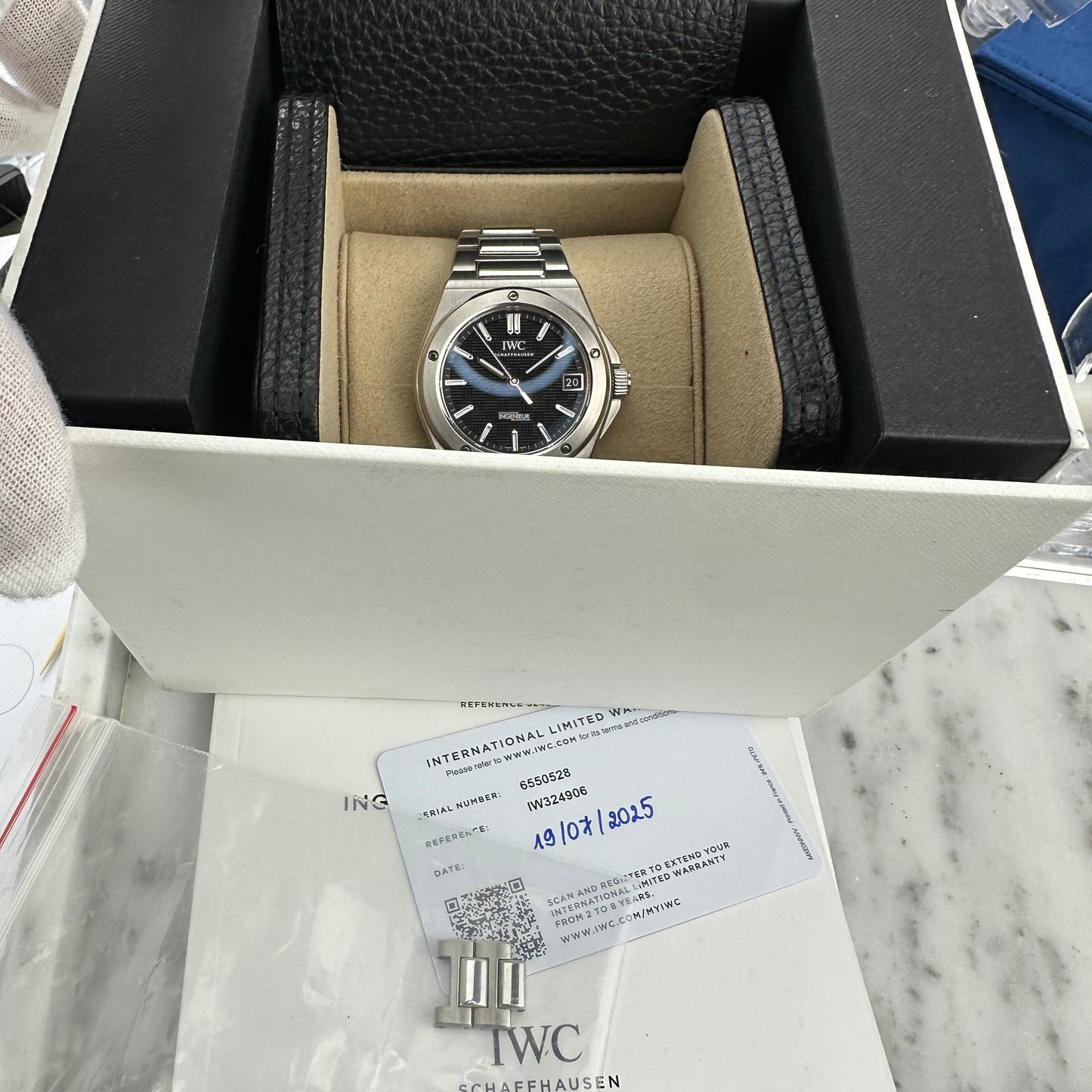 2025 IWC Ingenieur Black Dial 35 | IW324906 | Full Set
