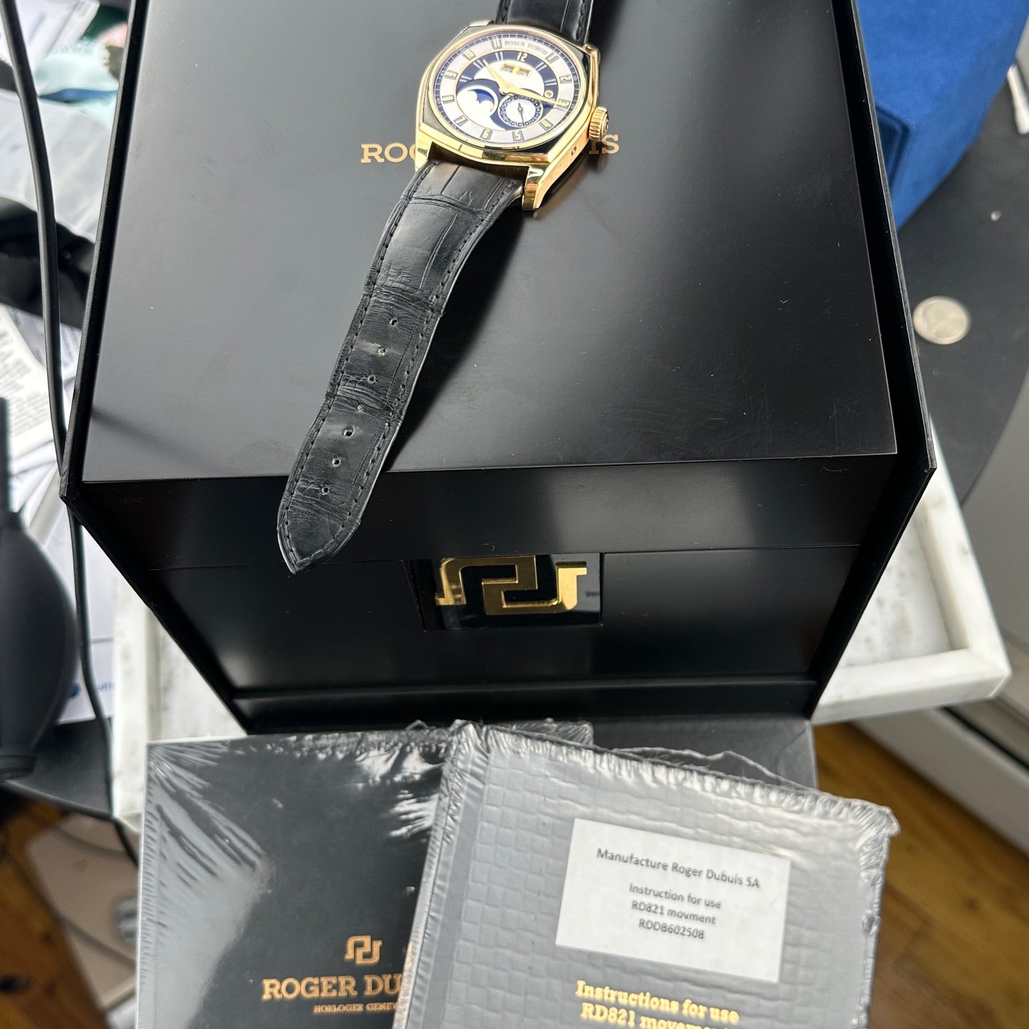 2010's Roger Dubuis La Monegasque Perpetual Calendar | DBMG0006 | Box & Books