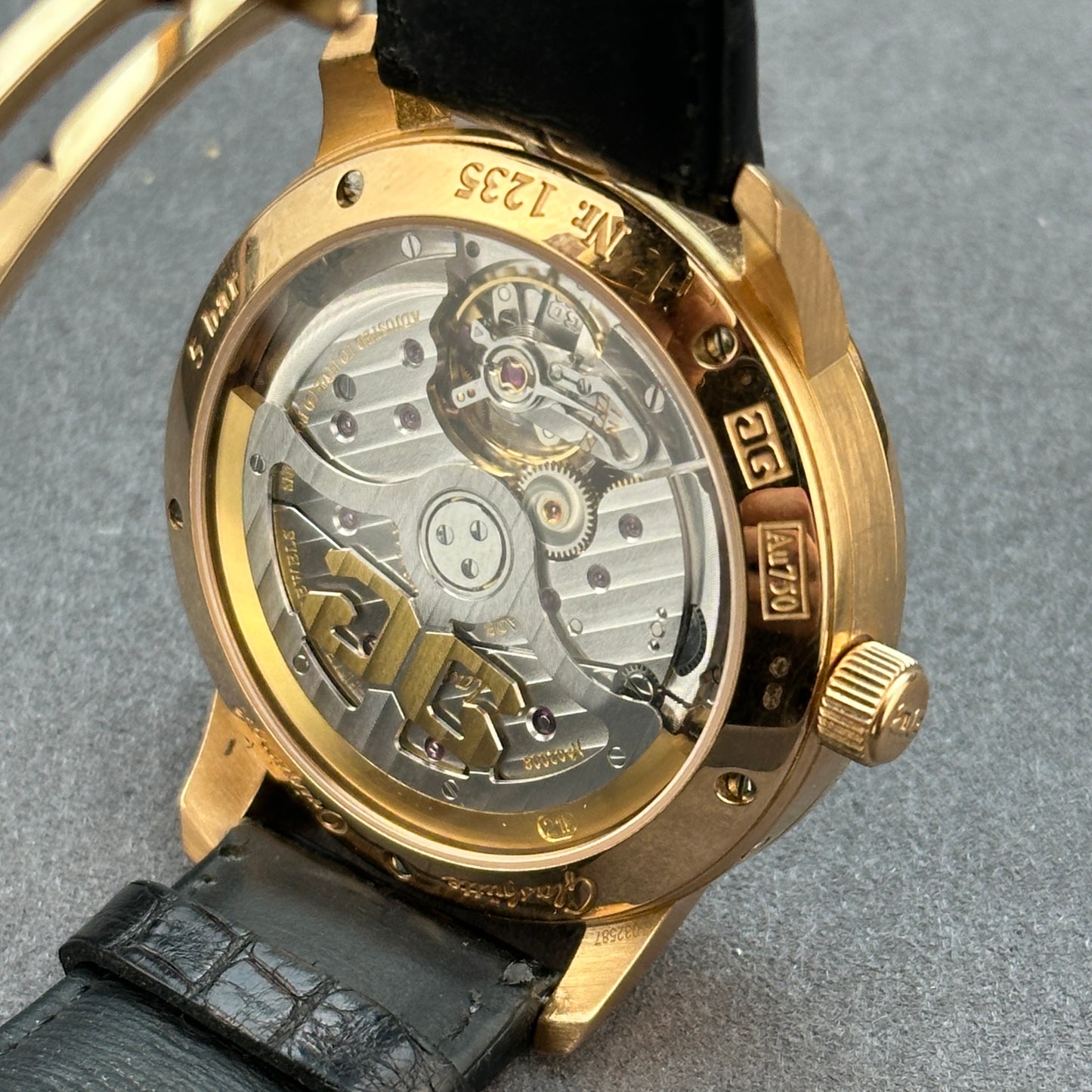 2015 Rose Gold Glashütte Original Senator Excellence Panorama Date Moonphase, 100-04-32-15-04, Full Kit