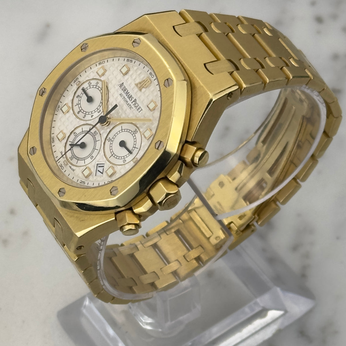 Circa 2008 Audemars Piguet Gold "Kasparov" Chronograph | 25960BA