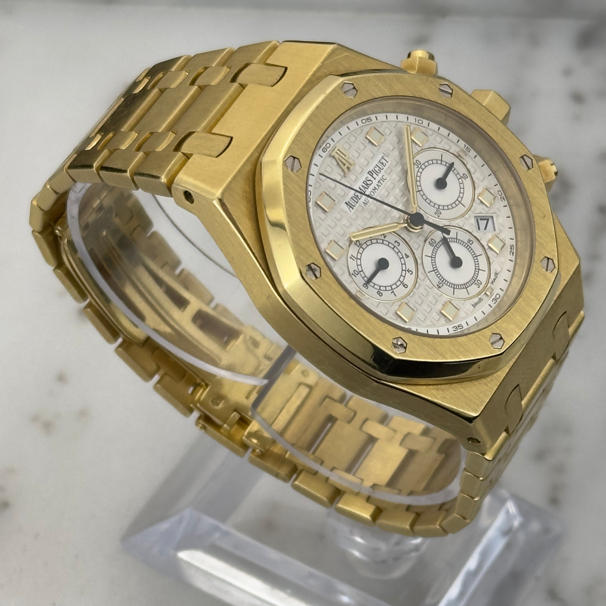 Circa 2008 Audemars Piguet Gold "Kasparov" Chronograph | 25960BA