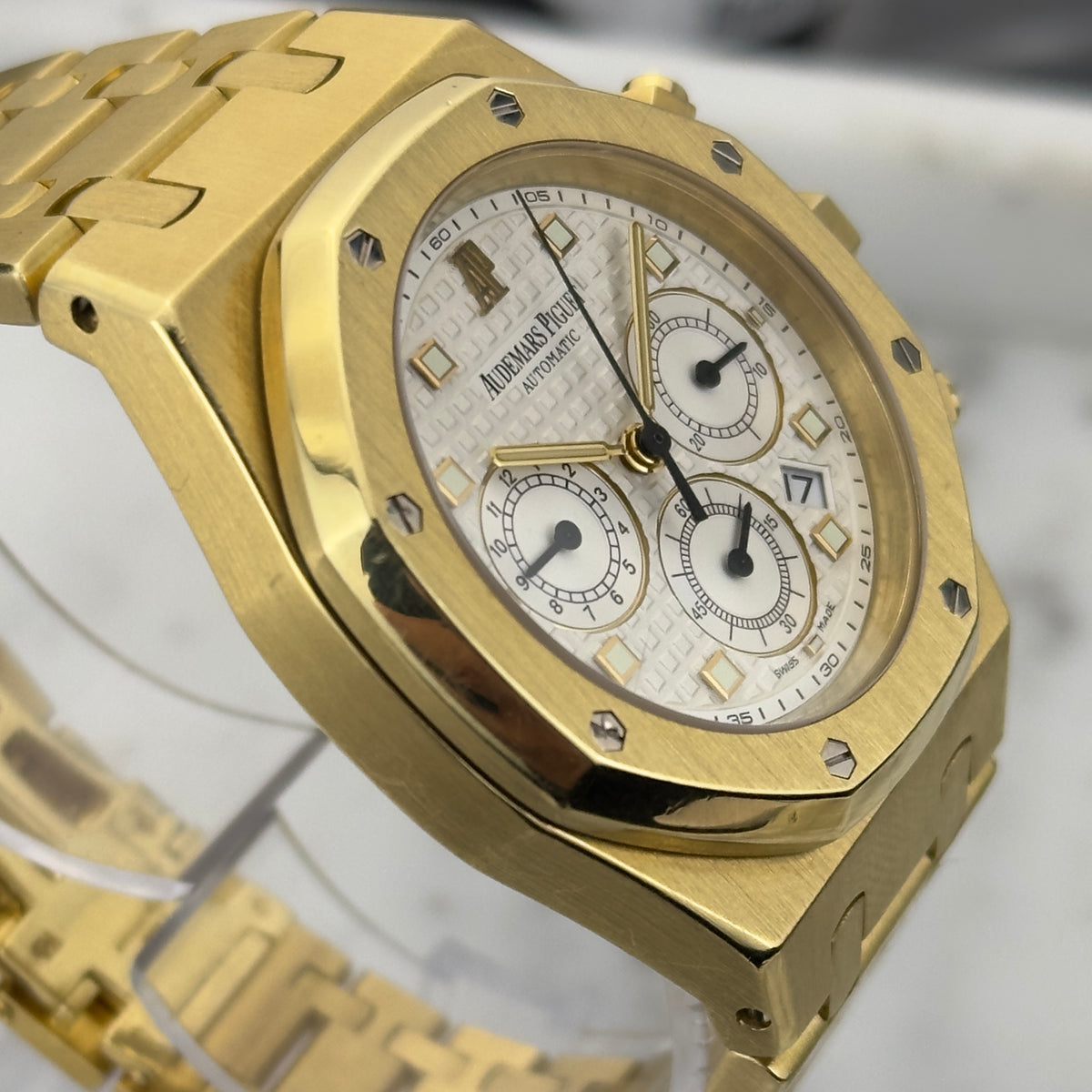 Circa 2008 Audemars Piguet Gold "Kasparov" Chronograph | 25960BA