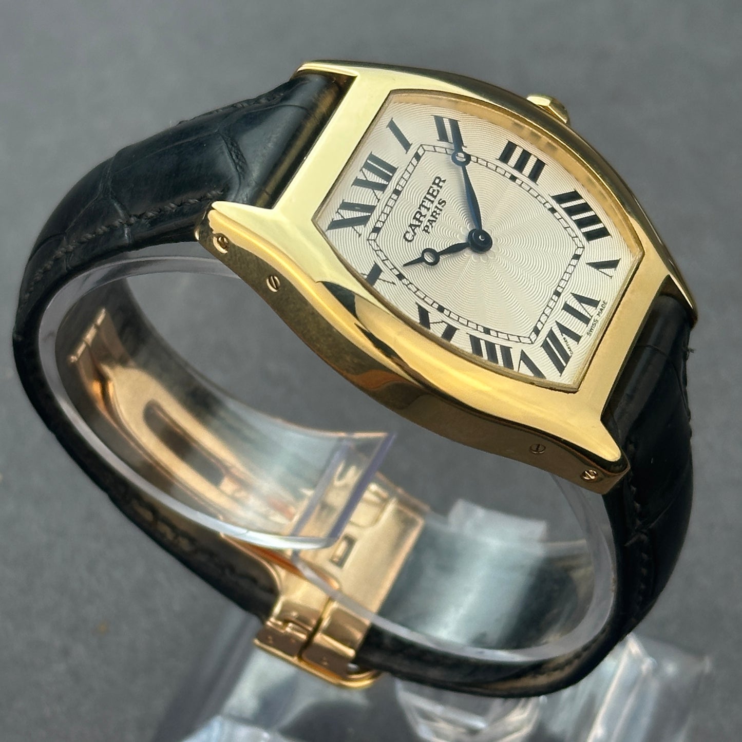 Early 2000's Cartier Tortue CPCP Collection Privée 2496D