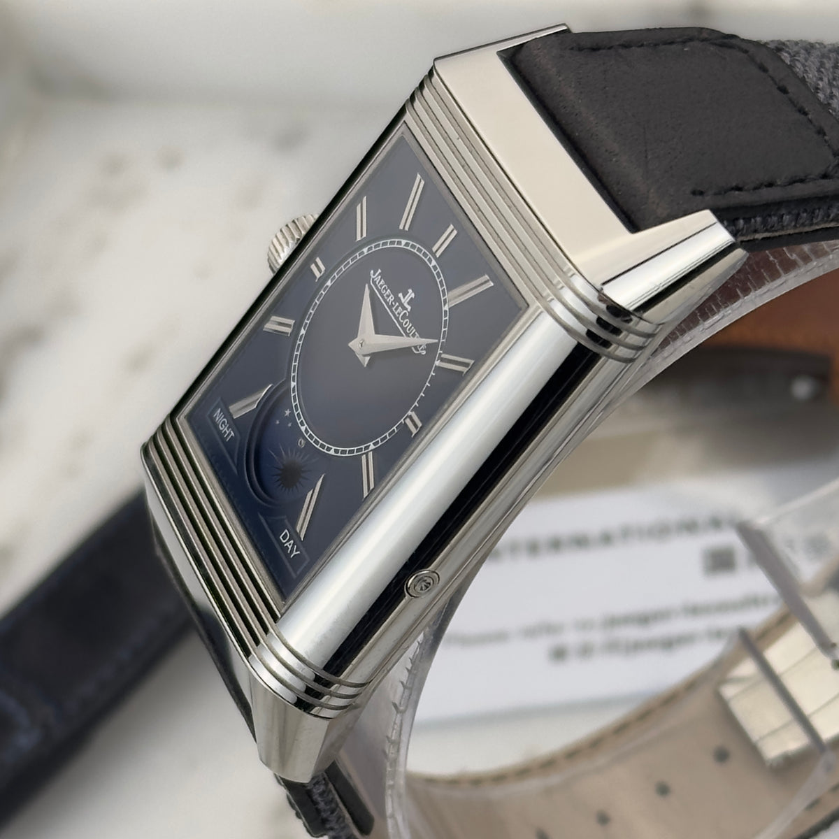 2022 Jaeger-LeCoultre Reverso Tribute Duoface Calendar | Q3918420 | Box, Papers, 2 extra straps