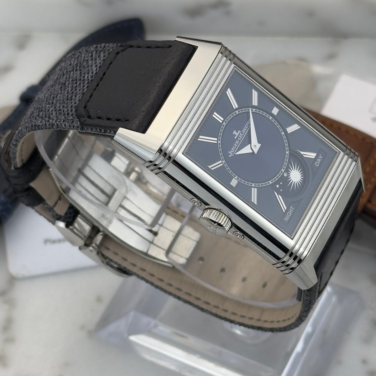 2022 Jaeger-LeCoultre Reverso Tribute Duoface Calendar | Q3918420 | Box, Papers, 2 extra straps