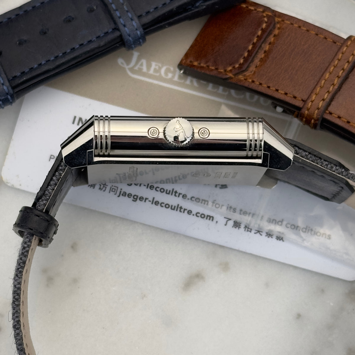 2022 Jaeger-LeCoultre Reverso Tribute Duoface Calendar | Q3918420 | Box, Papers, 2 extra straps