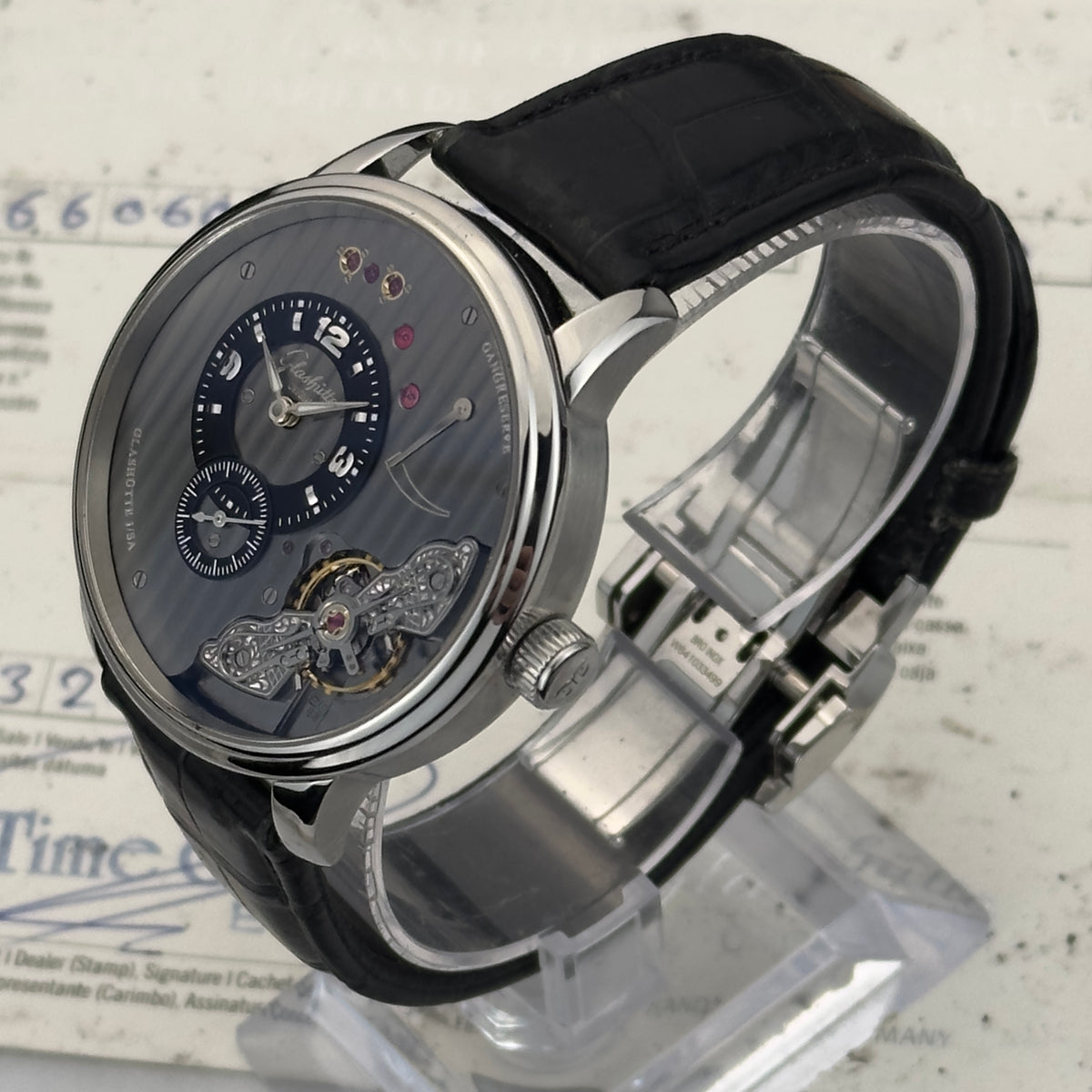 2014 Glashütte Original PanoInverse XL | 1-66-06-04-22-05 | Box & Papers