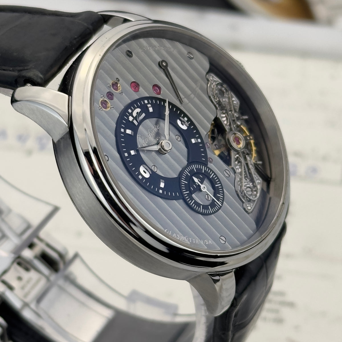 2014 Glashütte Original PanoInverse XL | 1-66-06-04-22-05 | Box & Papers