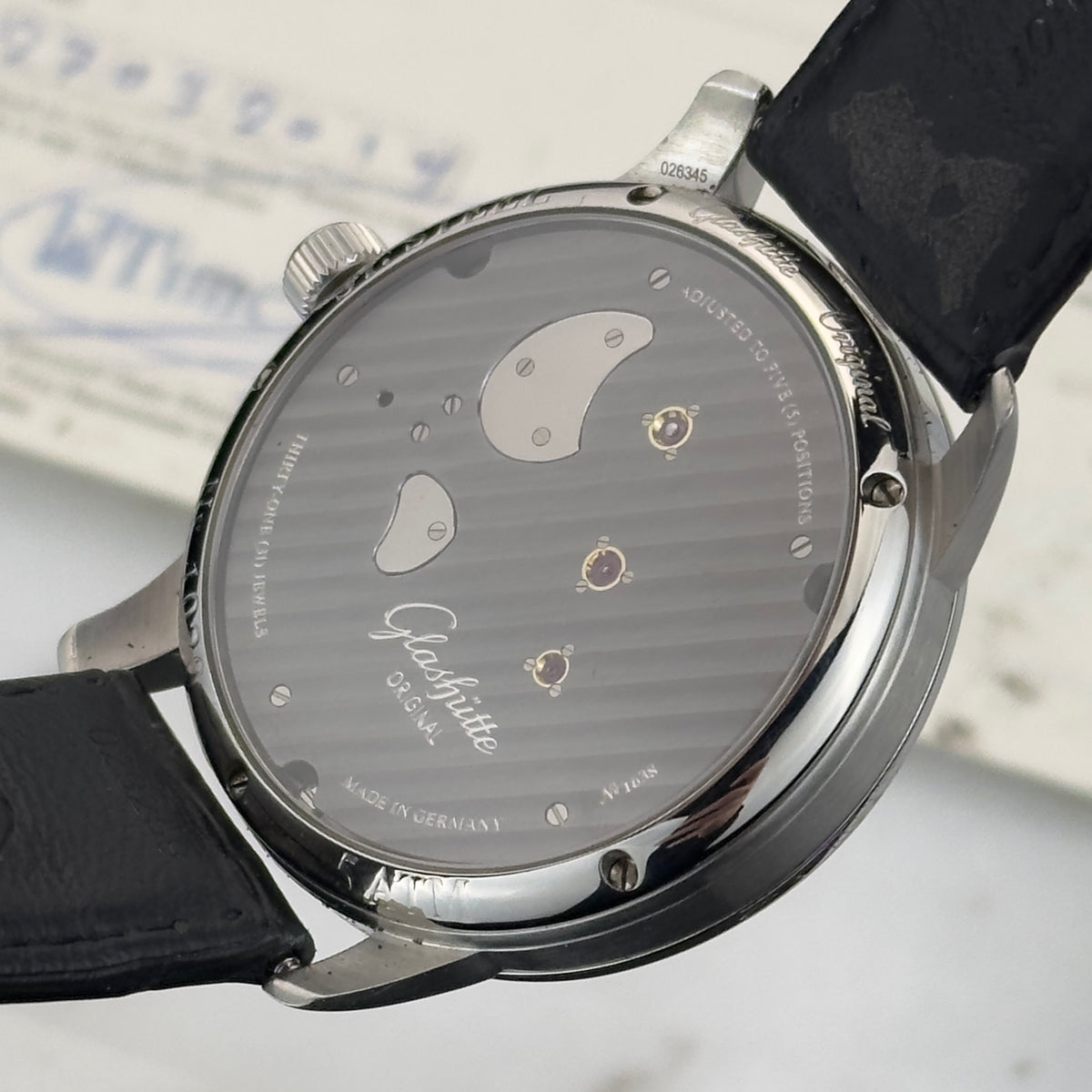 2014 Glashütte Original PanoInverse XL | 1-66-06-04-22-05 | Box & Papers