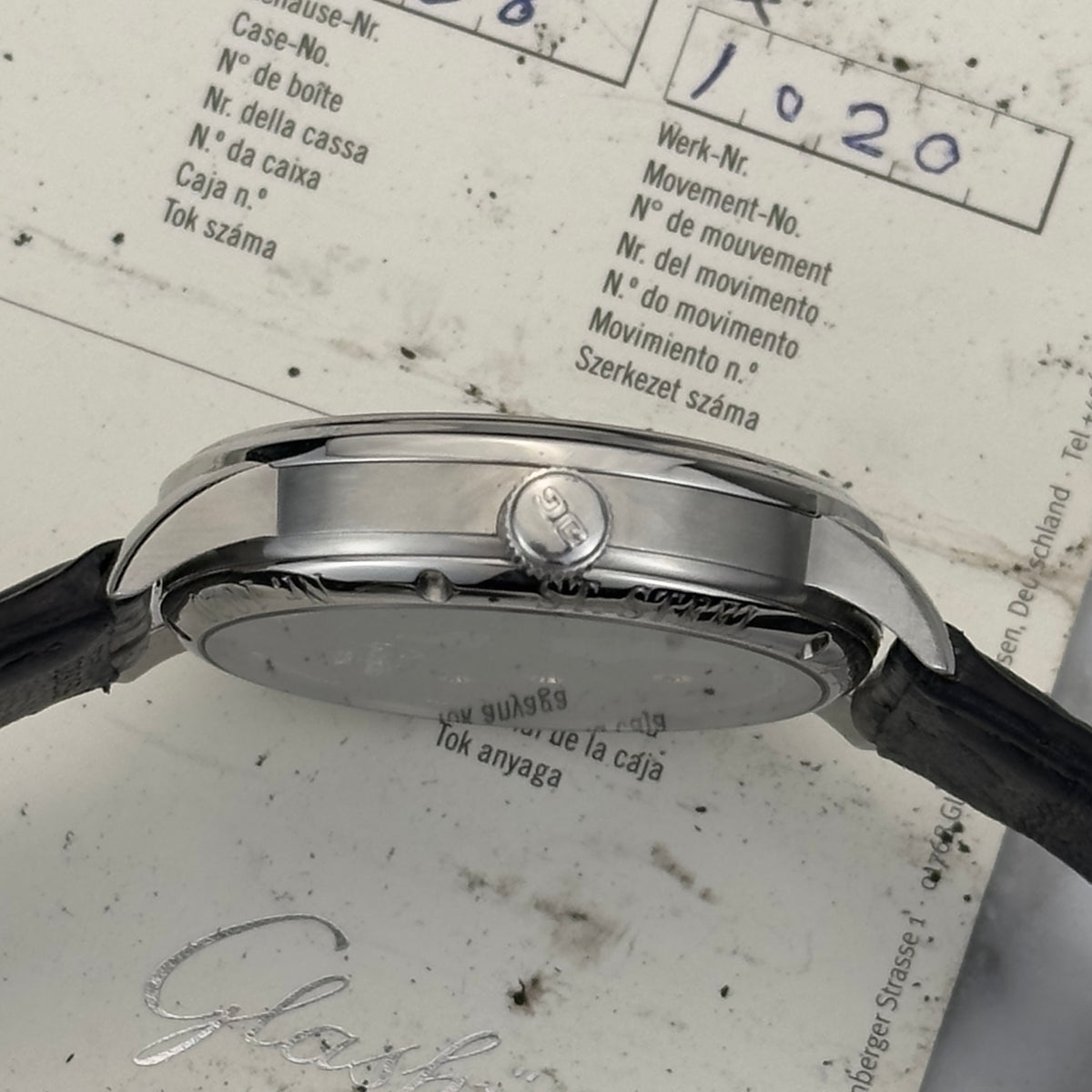 2014 Glashütte Original PanoInverse XL | 1-66-06-04-22-05 | Box & Papers