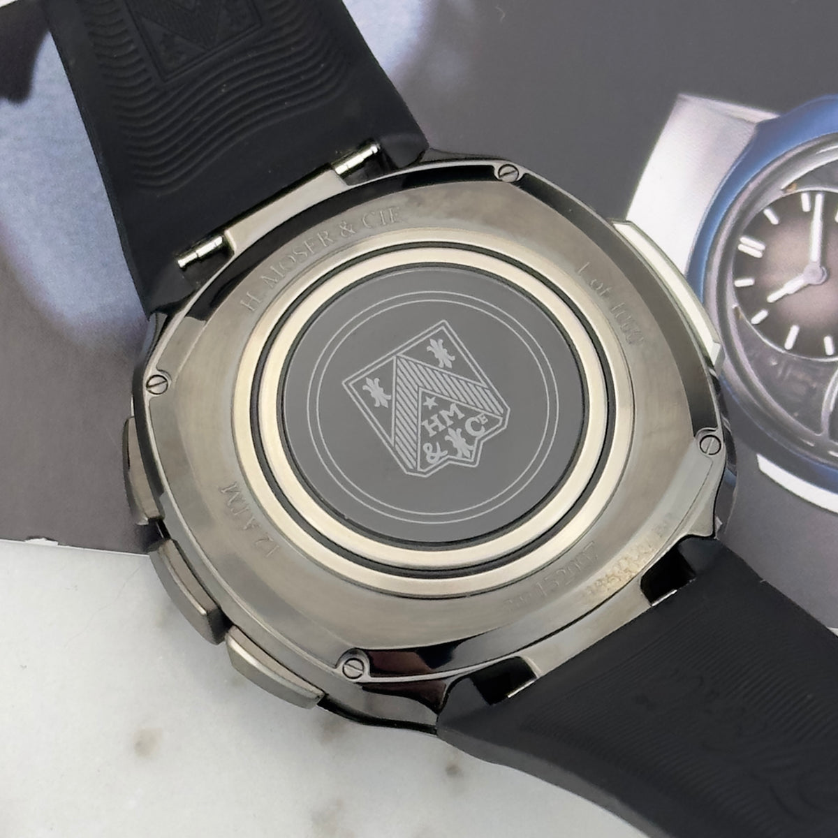 2026 H. Moser & Cie Streamliner Off-Grid Black | 6DI0-1205 | Full Set
