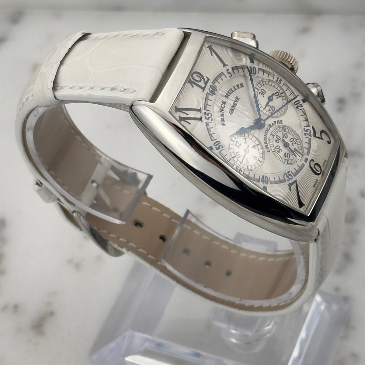 Franck Muller Cintree Curvex Chronograph Platinum | 6850 CC AT