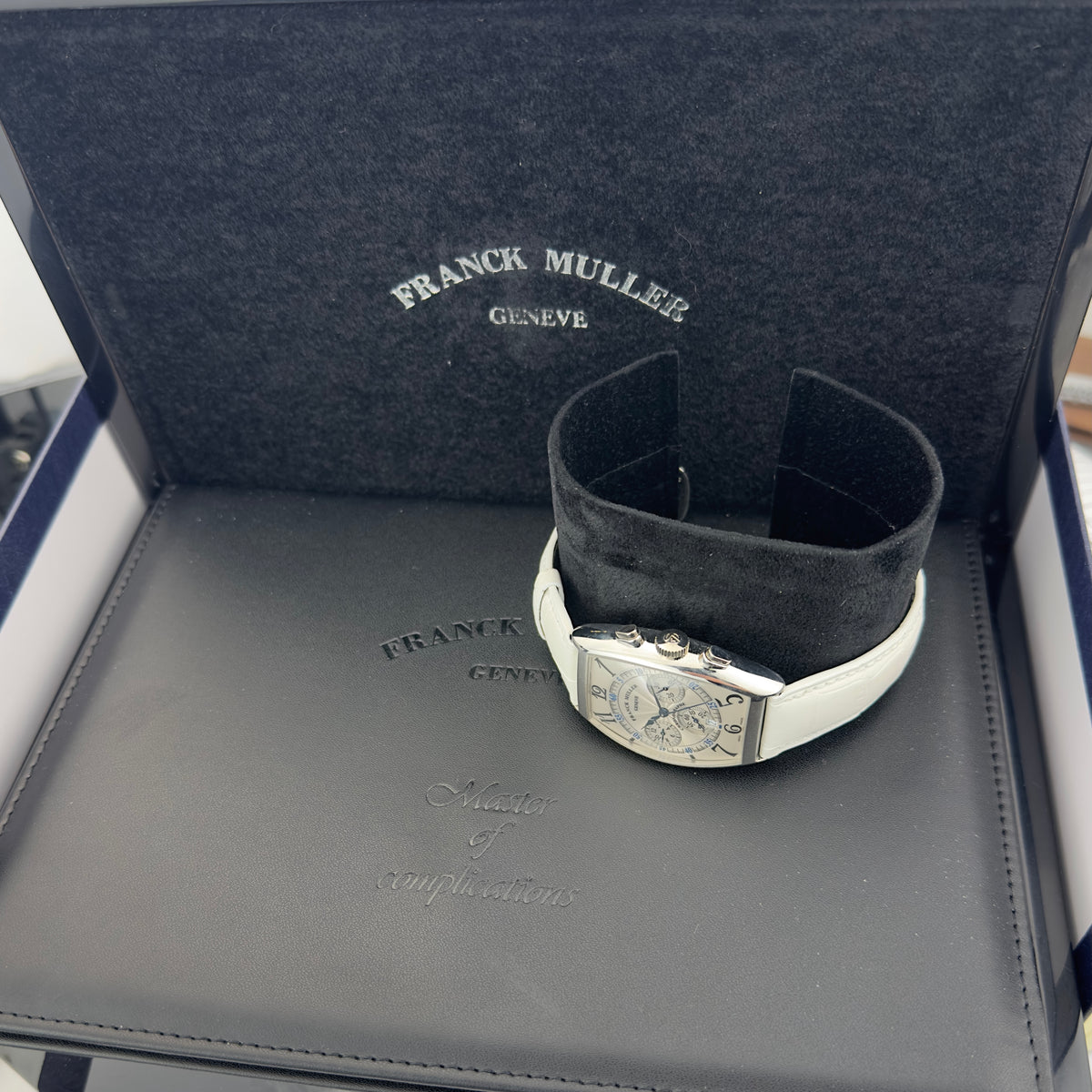 Franck Muller Cintree Curvex Chronograph Platinum | 6850 CC AT