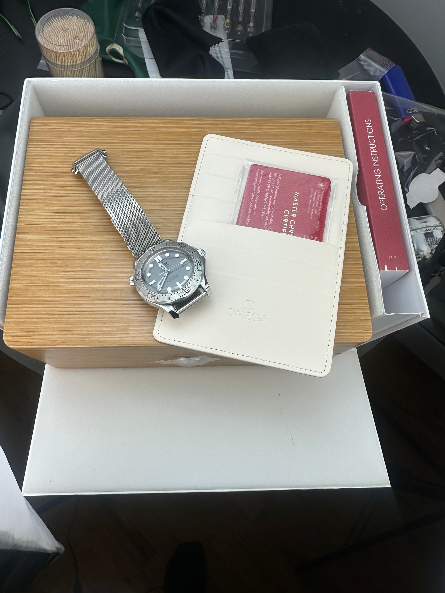 2024 Omega Seamaster 210.30.42.20.06.002 Full Set Like New