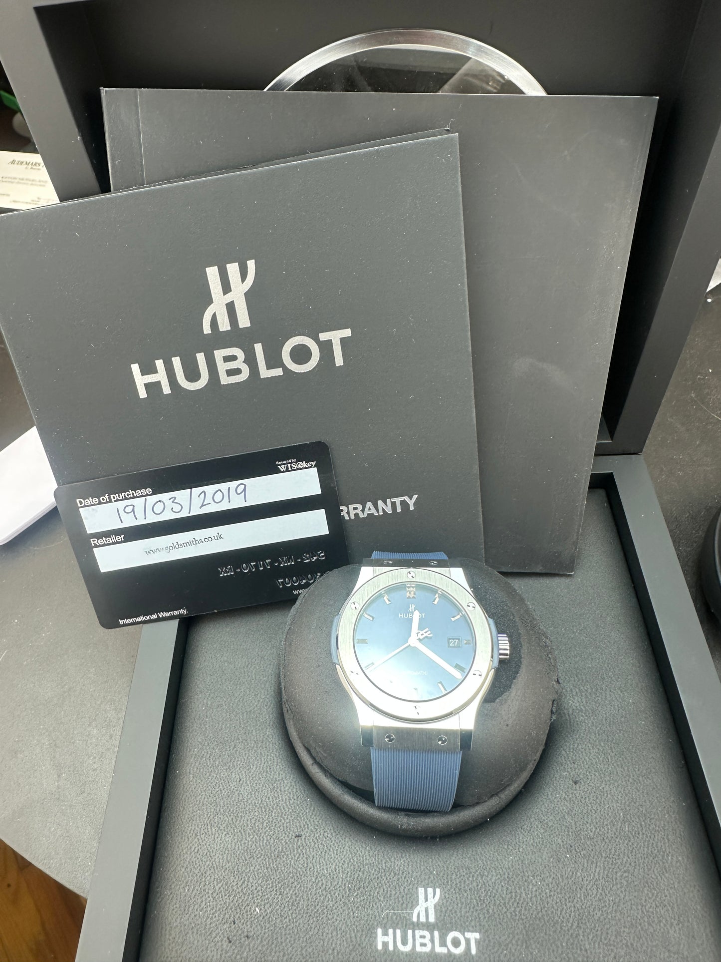 2019 Hublot Classic Fusion 542.NX.7170.RX full set